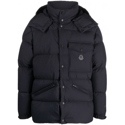 Moncler Loiret GORE-TEX? Quilted Hooded Jacket Blue MCS29177