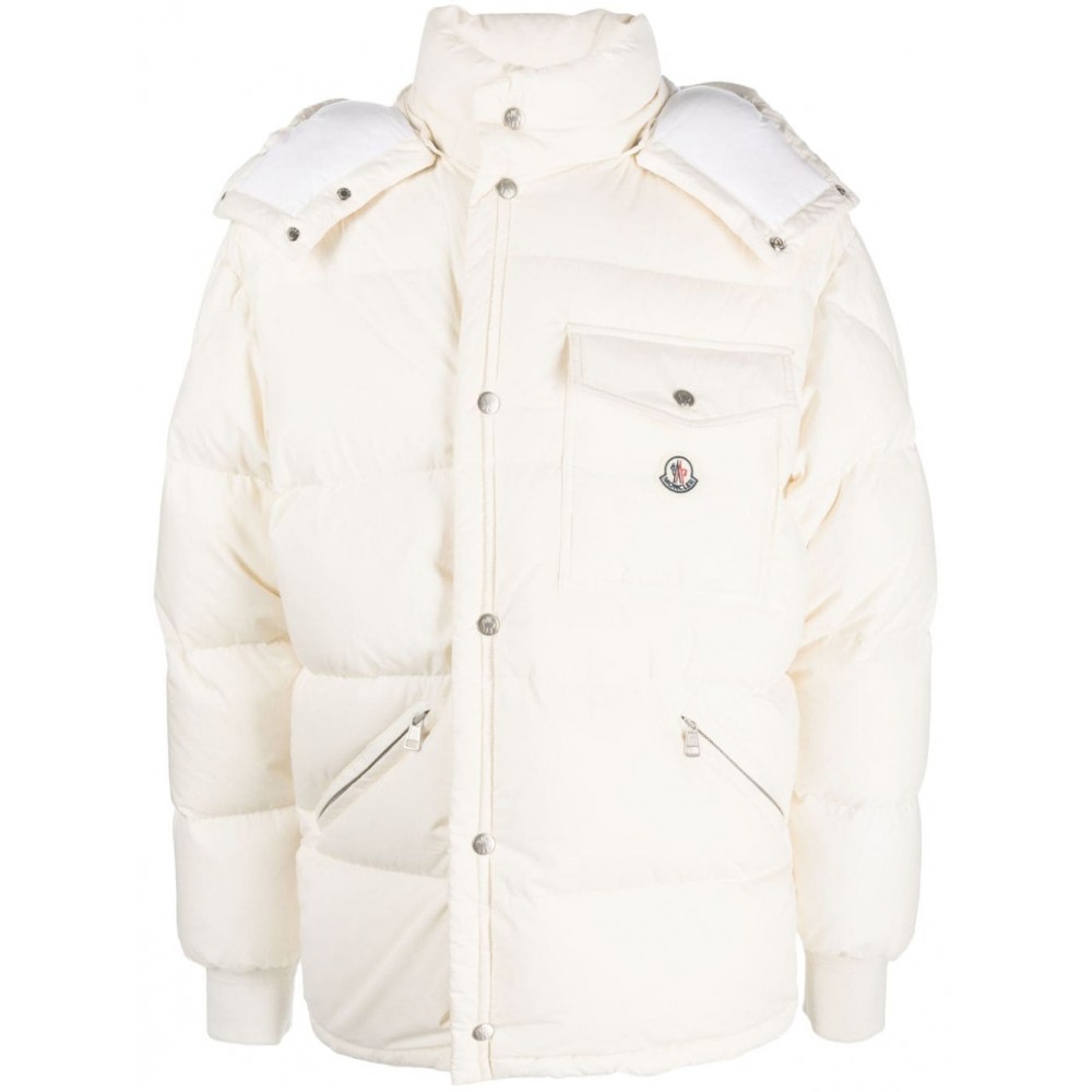 Moncler Wollaston Puffer Jacket Neutrals MCS29633