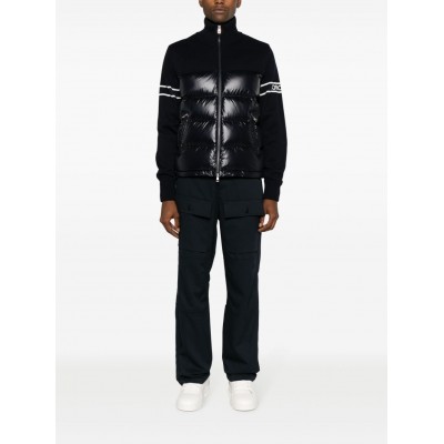 Moncler zip-up Padded Cardigan Blue MCS29661