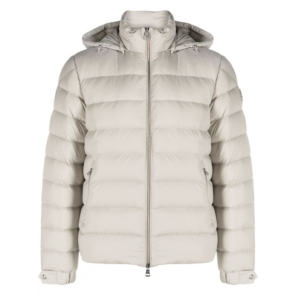 Moncler Arneb Hooded Puffer Jacket Neutrals MCS28120