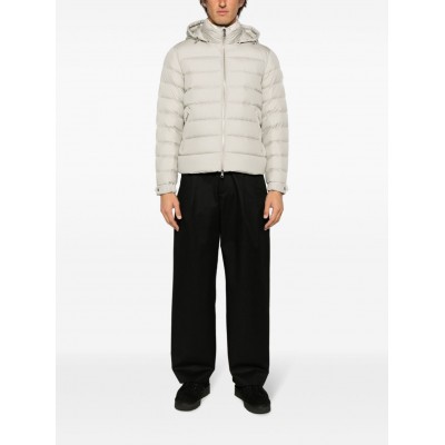 Moncler Arneb Hooded Puffer Jacket Neutrals MCS28120