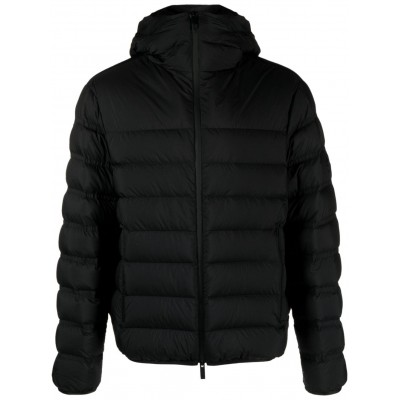 Moncler Arroux Quilted Hooded Jacket Black MCS28125