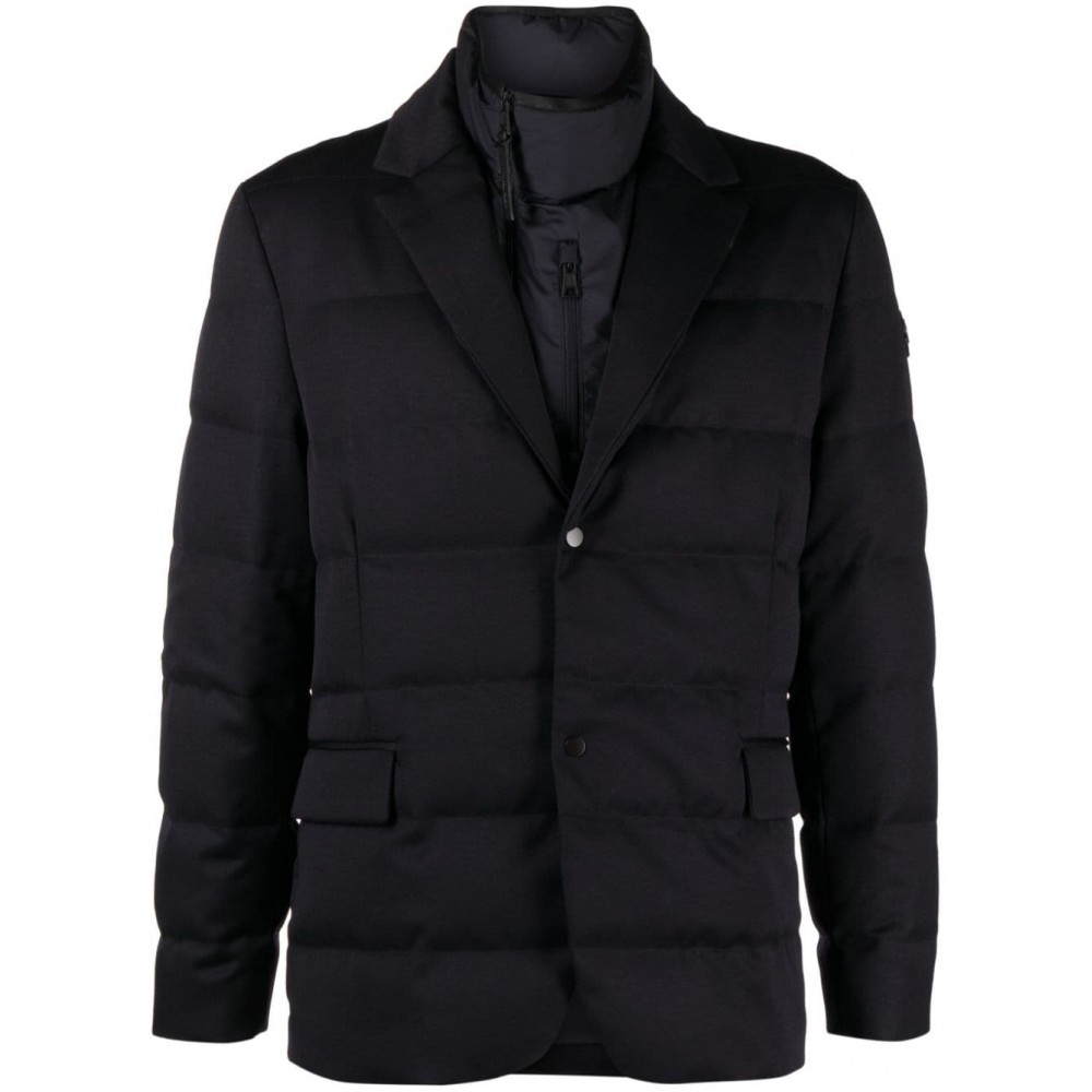 Moncler Baptieu detachable-vest Down Blazer Blue MCS28156