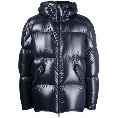 Moncler Padded Hooded Jacket Blue MCS29316