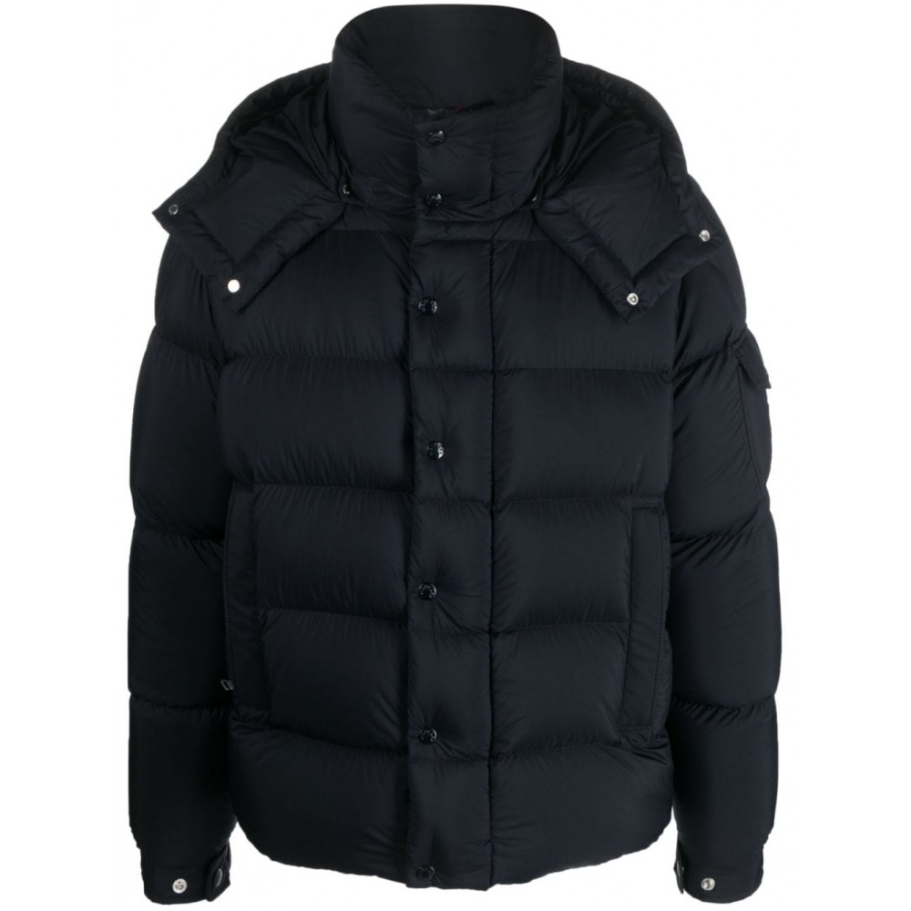 Moncler Vezere Hooded Padded Jacket Blue MCS29620