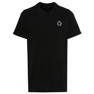 Moncler applique-logo Cotton T-shirt Black MCS28097