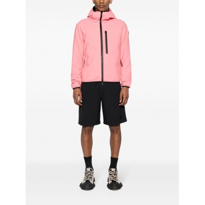 Moncler Lausfer Hooded Puffer Jacket Pink MCS28730