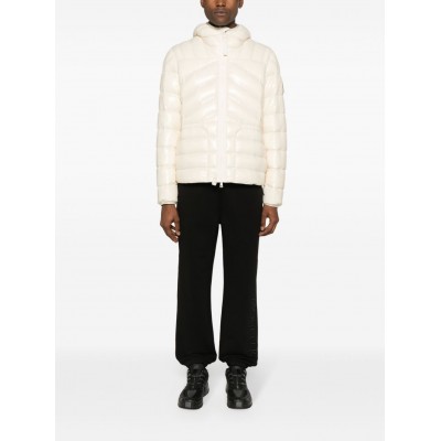 Moncler Chiwen Hooded Down Jacket Neutrals MCS28301