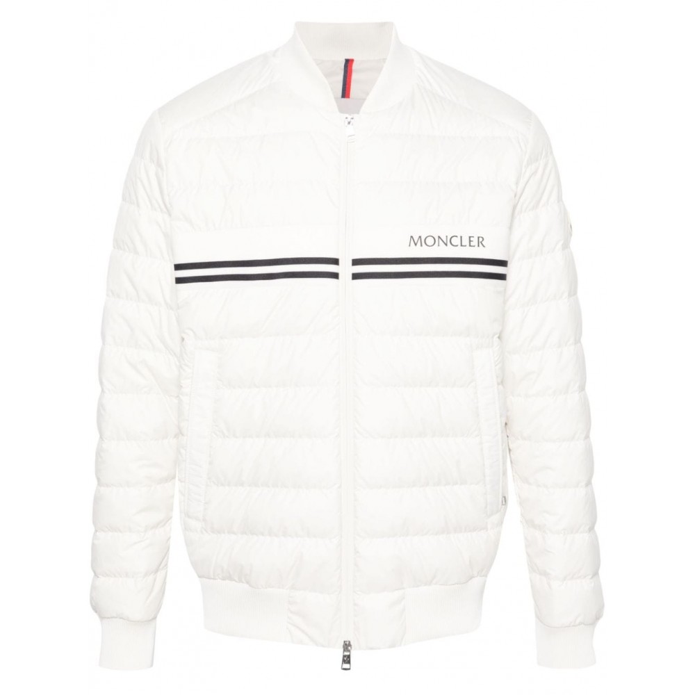 Moncler Mounier Padded Bomber Jacket White MCS29267