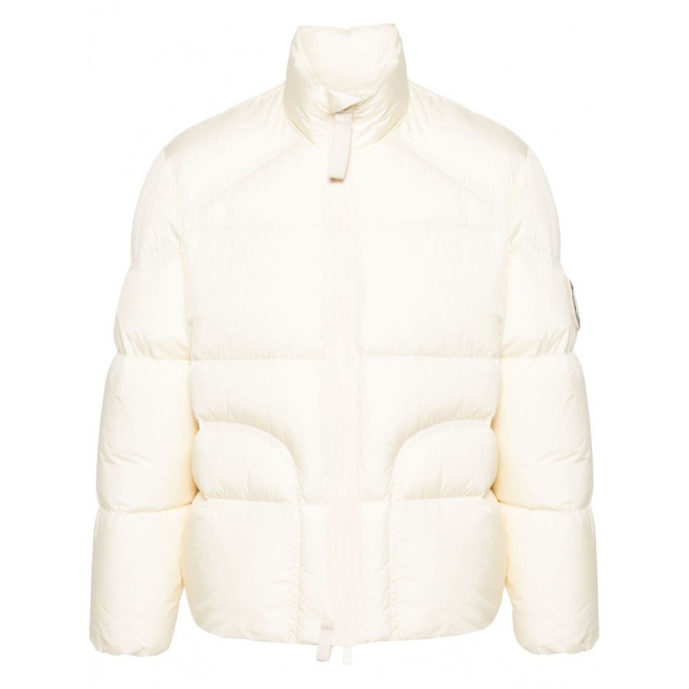 Moncler Chaofeng logo-patch Down Jacket Neutrals MCS28291