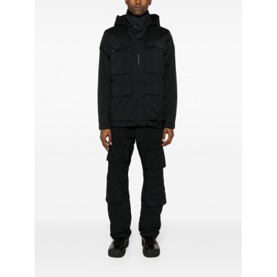 Moncler Neiller Hooded Down Jacket Black MCS29277