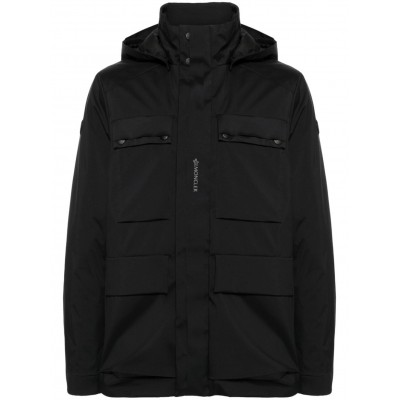 Moncler Neiller Hooded Down Jacket Black MCS29277