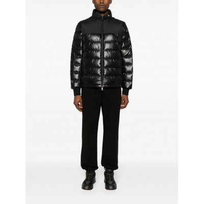 Moncler Coyers concealed-hood Down Jacket Black MCS28353