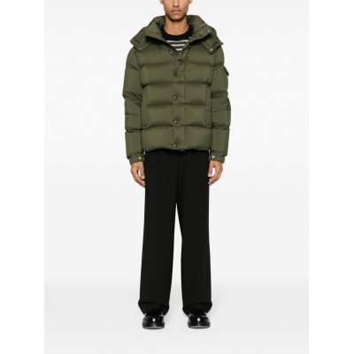 Moncler logo-patch Padded Jacket Green MCS29023