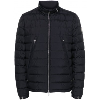 Moncler Alfit Hooded Down Jacket Blue MCS28048