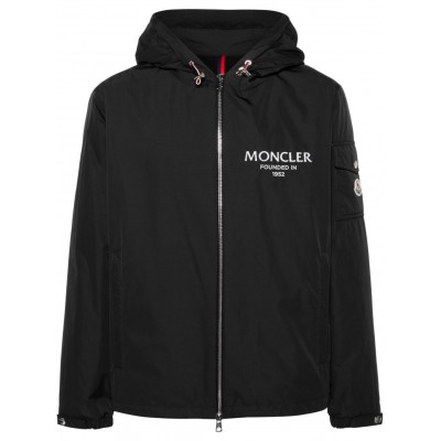 Moncler Hooded down-feather Puffer Jacket Black MCS28612