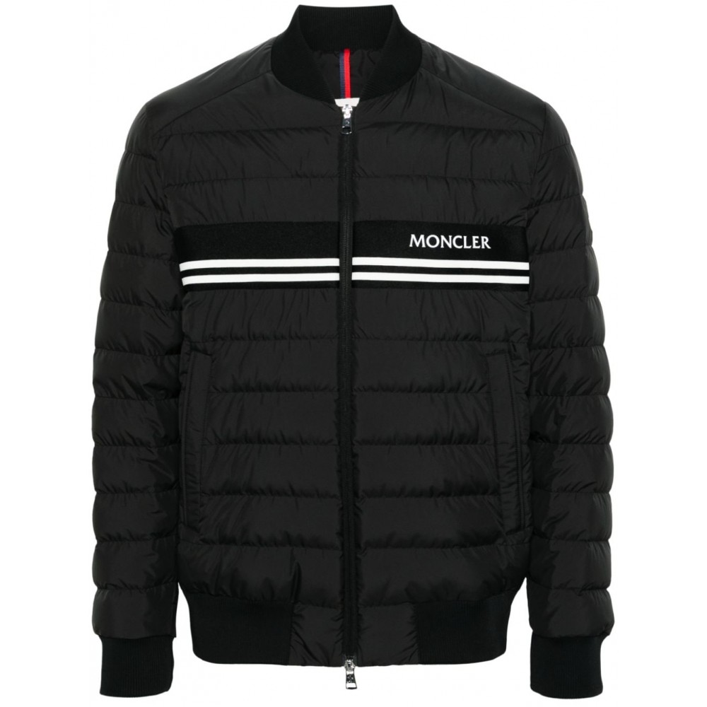 Moncler Mounier Quilted Bomber Jacket Black MCS29268