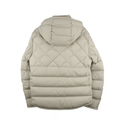 Moncler Cecaud Hooded Down Jacket Neutrals MCS28277