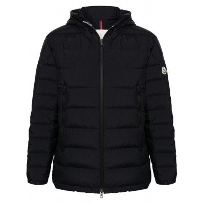 Moncler Chambeyron Quilted Hooded Jacket Blue MCS28288