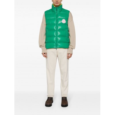 Moncler Parke Puffer Gilet Green MCS29391