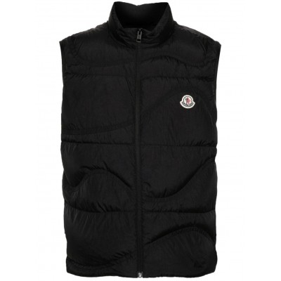 Moncler logo-patch Padded Gilet Black MCS29002