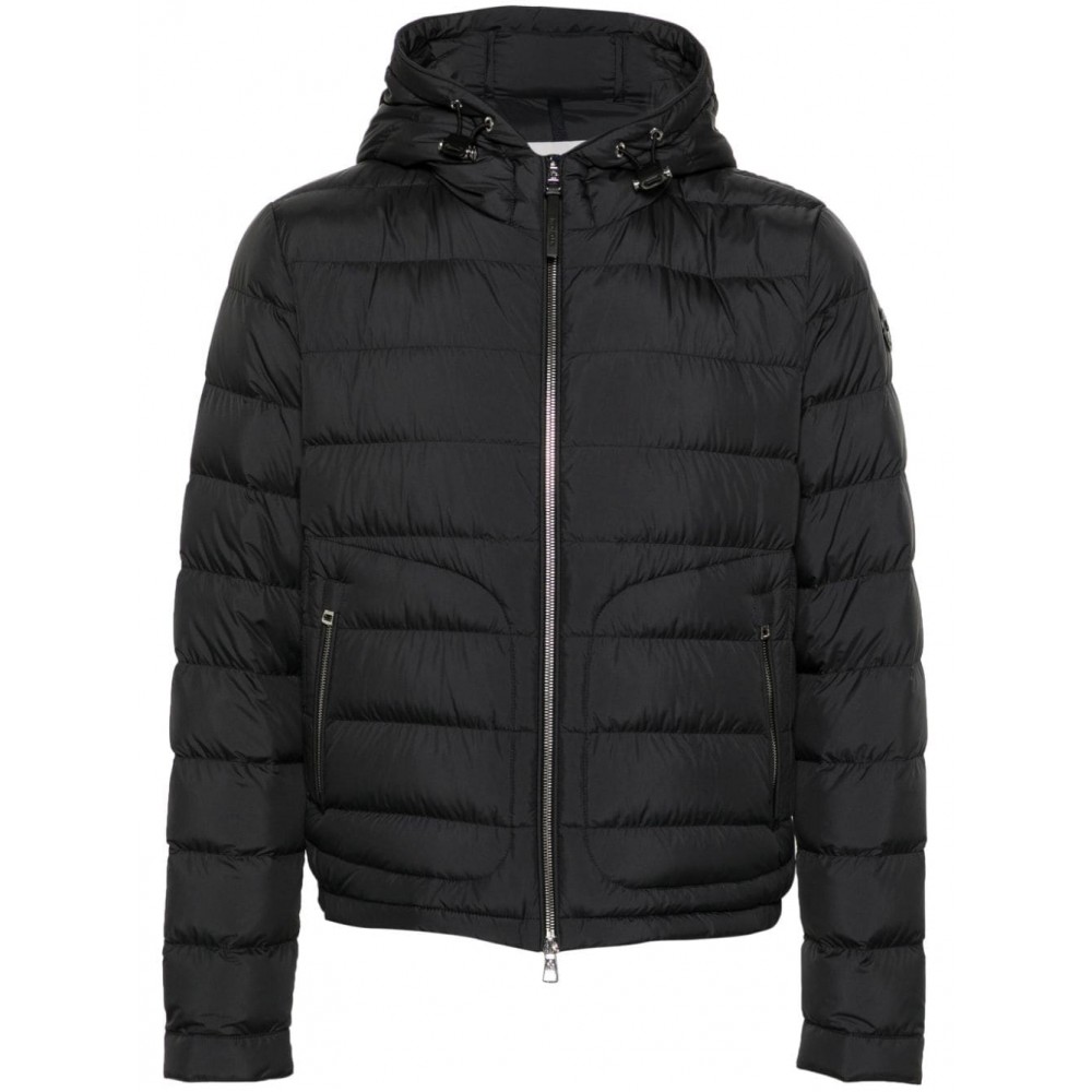 Moncler Sestriere Padded Hooded Jacket Black MCS29495