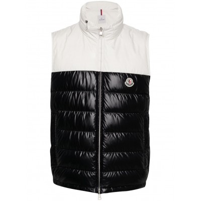 Moncler Cerces two-tone Padded Gilet Black MCS28285