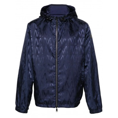 Moncler Lepontine Hooded Jacket Blue MCS28744