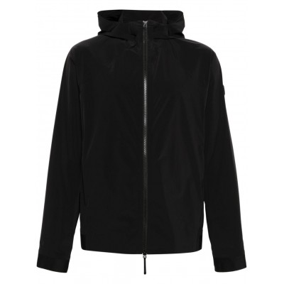 Moncler Kurz Hooded Lightweight Jacket Black MCS28695