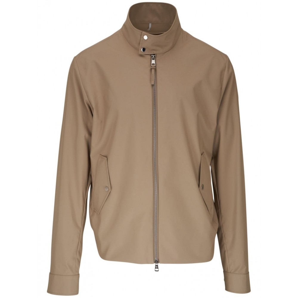 Moncler Coated zip-front Jacket Neutrals MCS28323