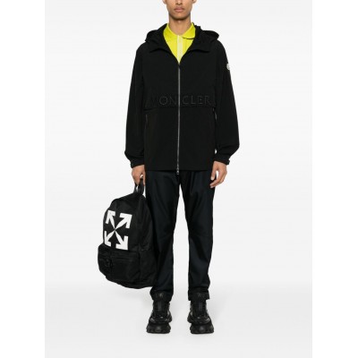 Moncler Joly logo-embroidered Hooded Jacket Black MCS28660