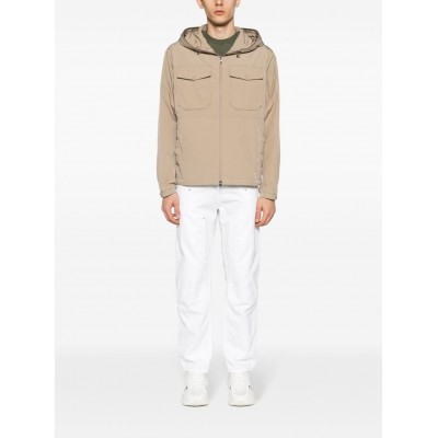 Moncler Plessur Hooded Jacket Neutrals MCS29407