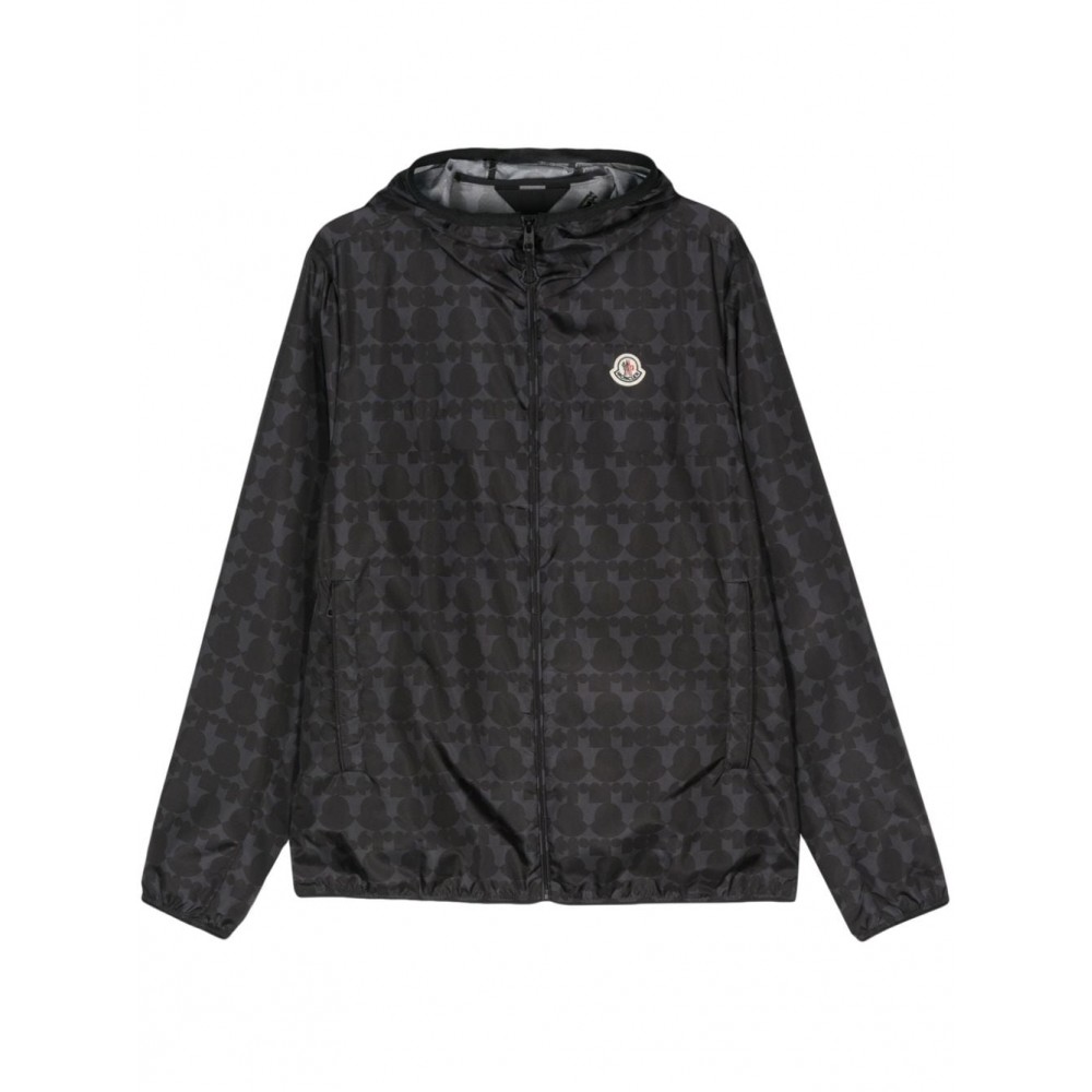 Moncler Ifaty Rain Lightweight Jacket Black MCS28649