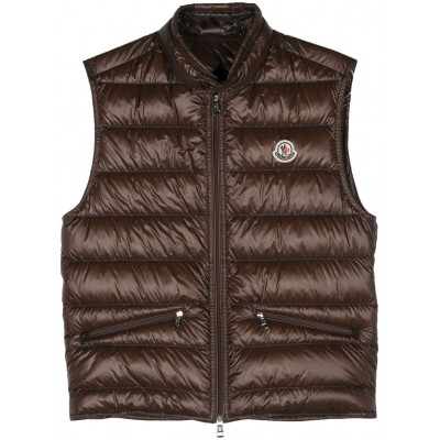 Moncler Gui Padded Gilet Brown MCS28577