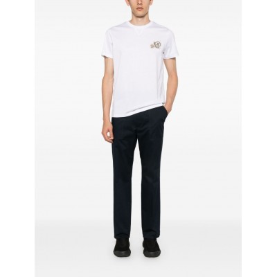 Moncler logo-patch Cotton T-shirt White MCS28956