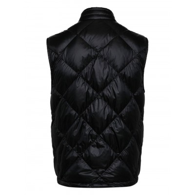 Moncler Nasta diamond-quilted Gilet Black MCS29276