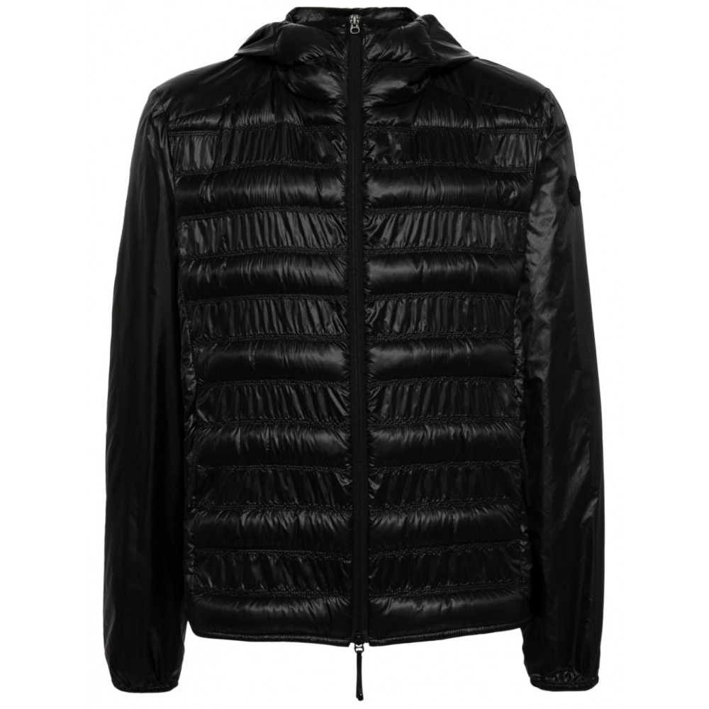 Moncler Luseney Hooded Padded Jacket Black MCS29189