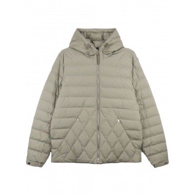 Moncler Hooded Puffer Jacket Neutrals MCS28628