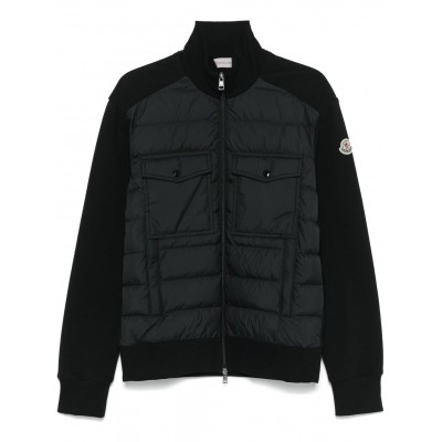 Moncler Panelled Jacket Black MCS29364