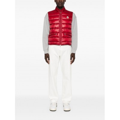 Moncler Gui Padded Gilet Red MCS28579