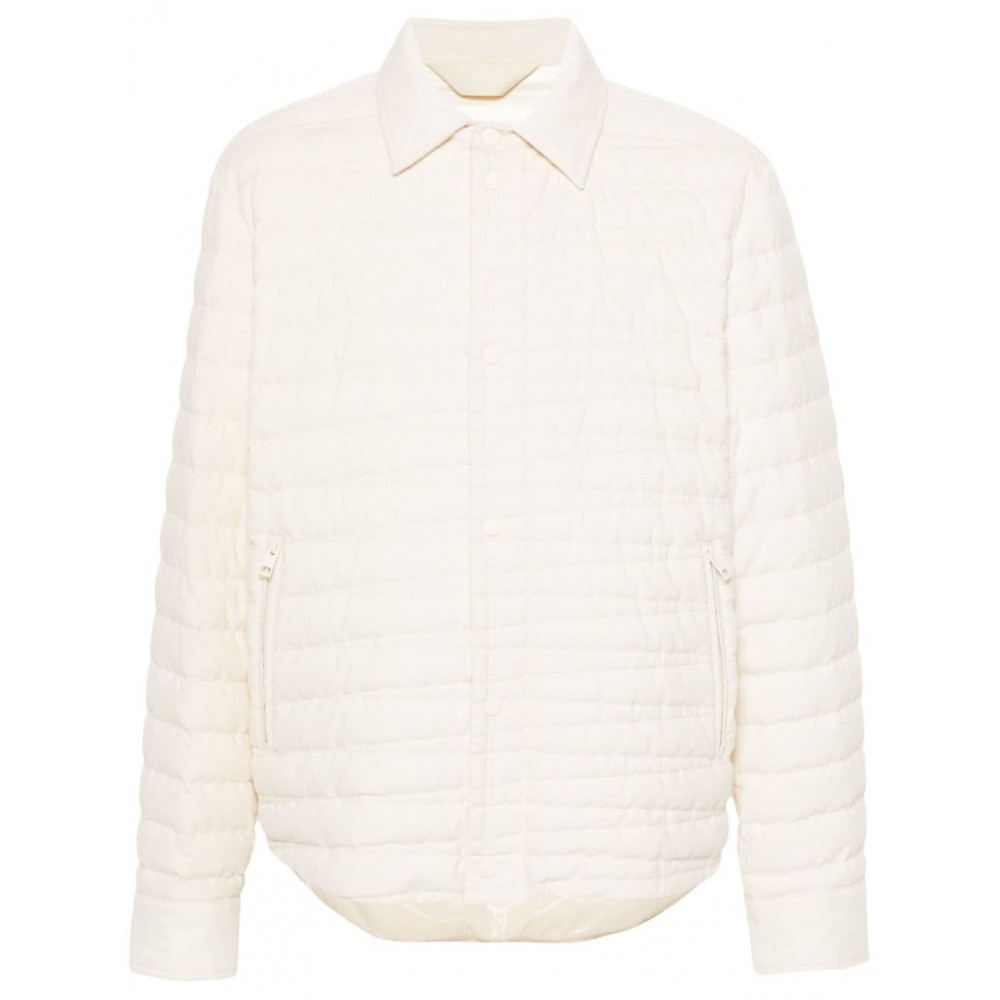 Moncler Coromell Puffer Shirt Jacket Neutrals MCS28349