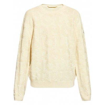 Moncler logo-applique Monogram Jumper Neutrals MCS28818