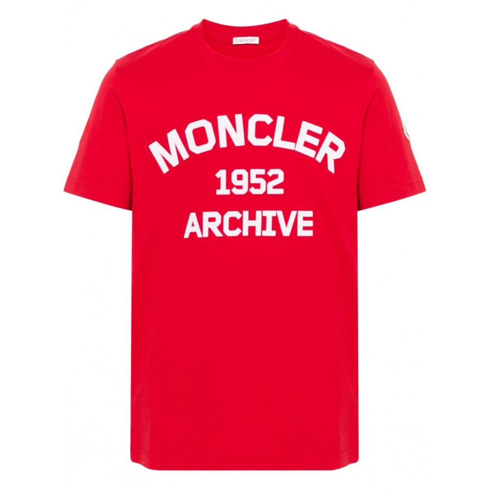 Moncler Printed T-shirt Red MCS29413