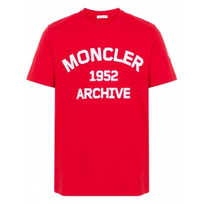 Moncler Printed T-shirt Red MCS29413