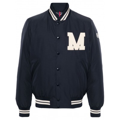 Moncler Lateltin Padded Bomber Jacket Blue MCS28723