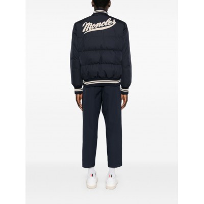 Moncler Lateltin Padded Bomber Jacket Blue MCS28723