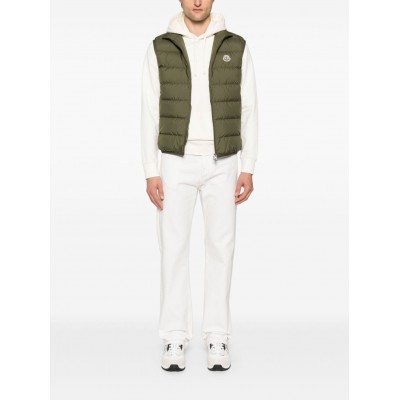 Moncler Contrin Padded Gilet Green MCS28339