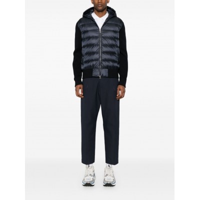 Moncler Padded Hooded Jacket Blue MCS29315