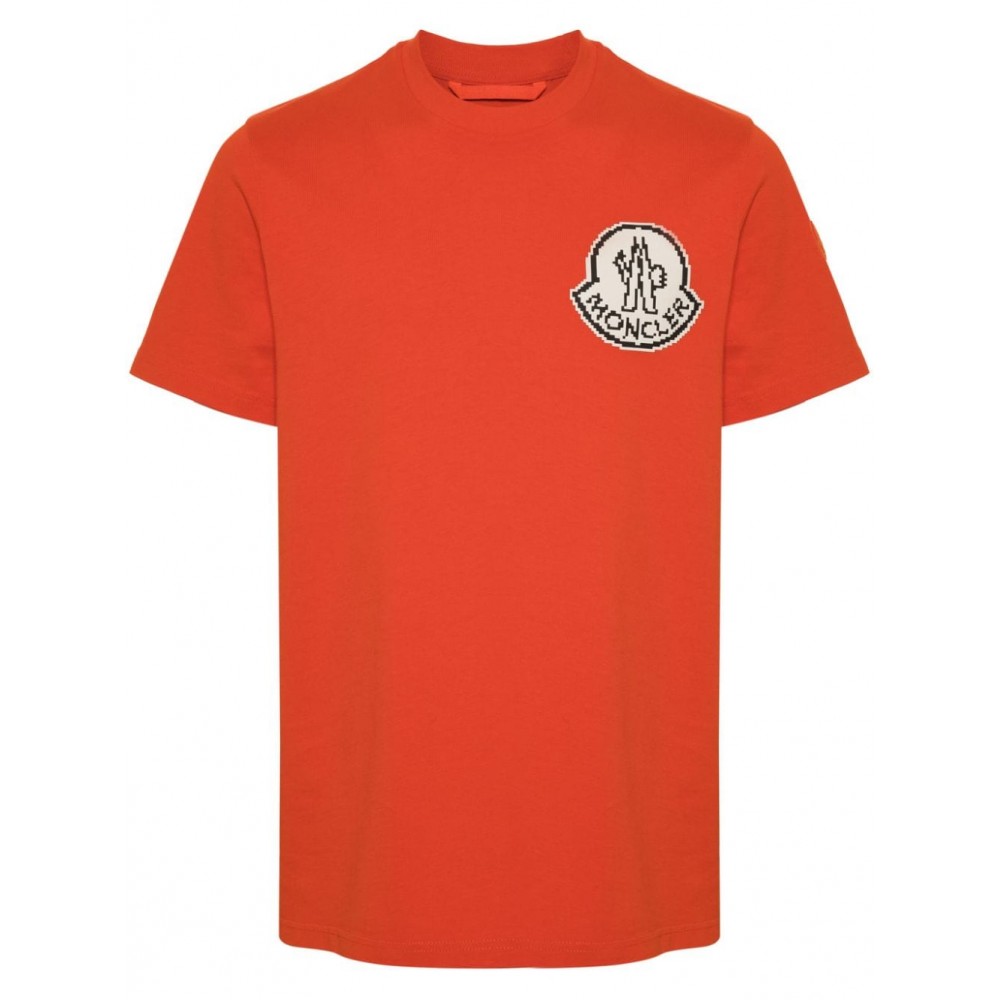 Moncler Logo T-shirt Orange MCS28780