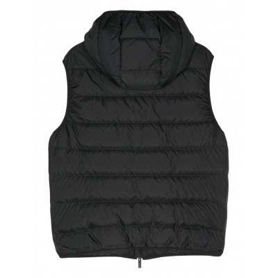 Moncler Valmasque Hooded Gilet Black MCS29601